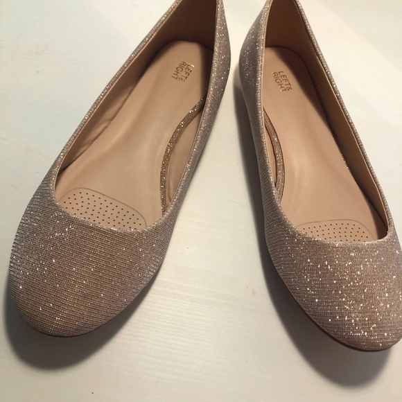 sparkly light pink flats - Picture 2 of 8